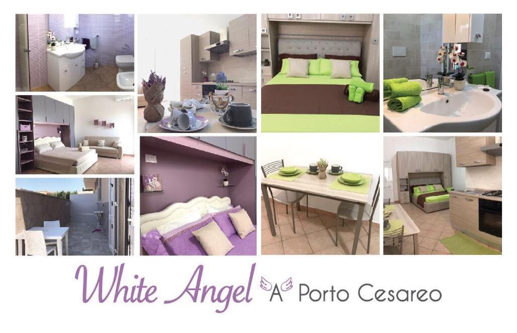 Monolocali White Angel Apartments ปอร์โตเชซาเรโอ ภายนอก รูปภาพ